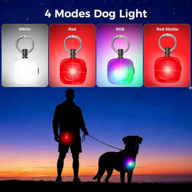 Thumbnail 1 de MonHall 2er Hundelicht 800 mAh USB-C wiederaufladbar