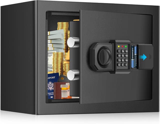 Detalle de 15L Safe für Zuhause mit Zahlenschloss