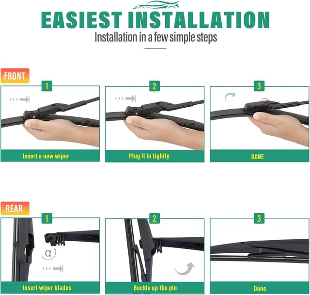 Thumbnail 6 de Chevy Trailblazer 24/18/11 in Wiper Set