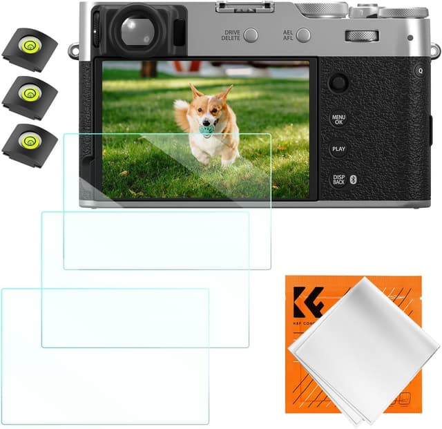 Imagen de K&F CONCEPT Protector pantalla para Fujifilm X100V 3 unidades en OfertitasTOP