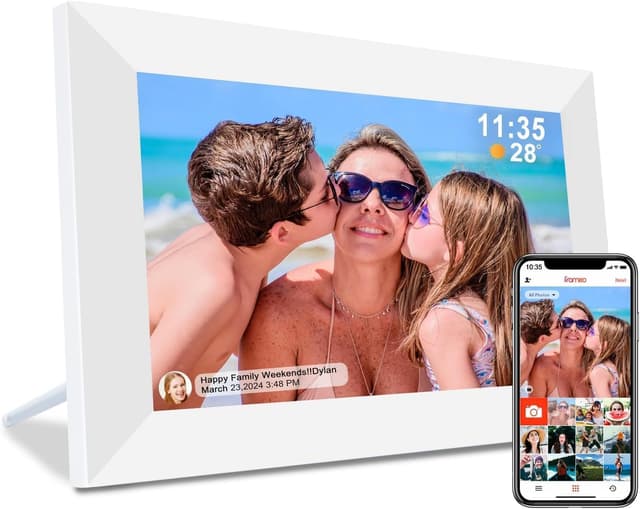 Imagen de Frameo 10,1" digitaler Bilderrahmen 32 GB en OfertitasTOP