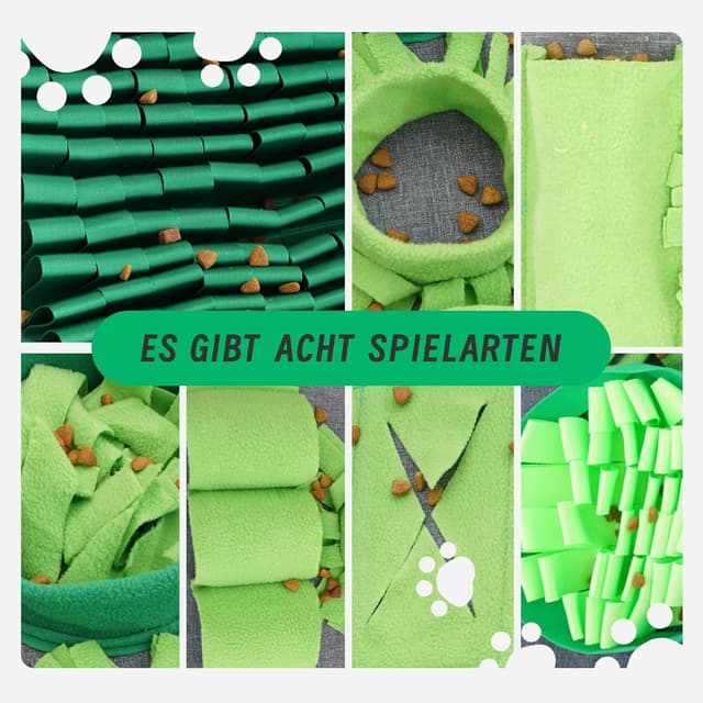 Detalle de HDOELGP Schnüffelteppich 44 x 66 cm für Hunde