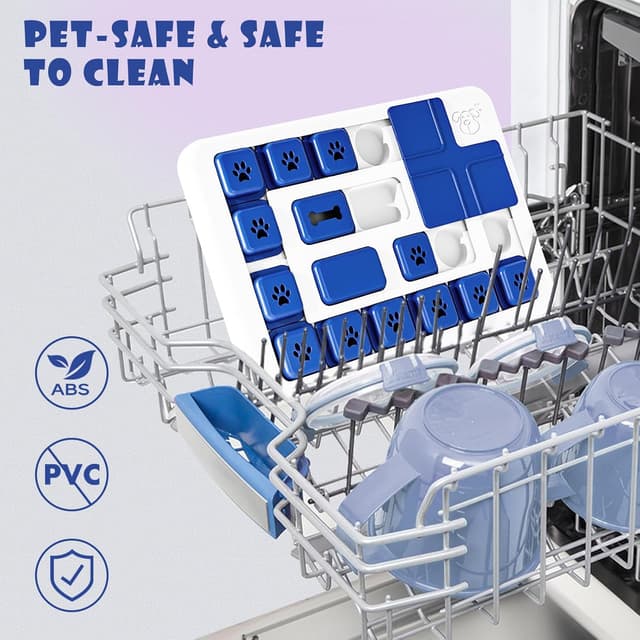 Detalle de TRIGRAND Giocattolo intelligente per cani con puzzle e squeaker