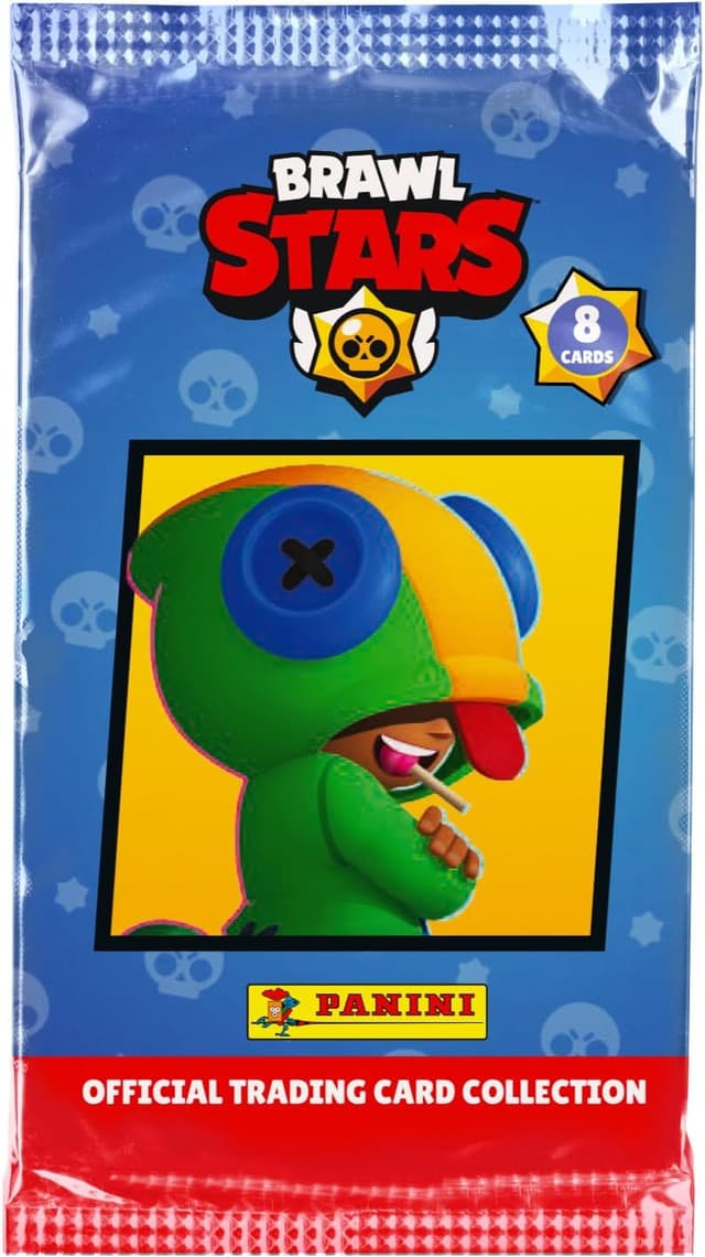 Detalle de Panini Brawl Stars Trading Cards Blister: 5 Hüllen + 2 Limited-Edition-Karten