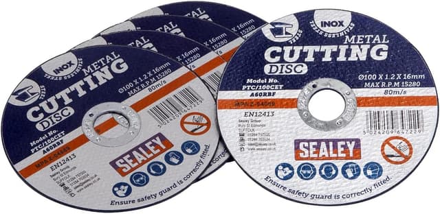 Detalle de SEALEY disque à tronçonner 100 mm