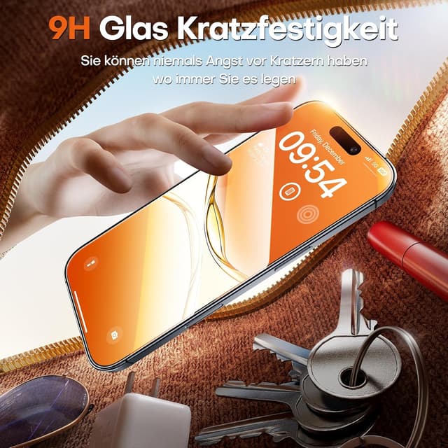 Thumbnail 5 de TOCOL iPhone 17 Panzerglas 6,3" 2er-Set