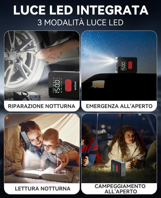 Thumbnail 5 de ACEZUK M06 avviatore batteria 21800mAh