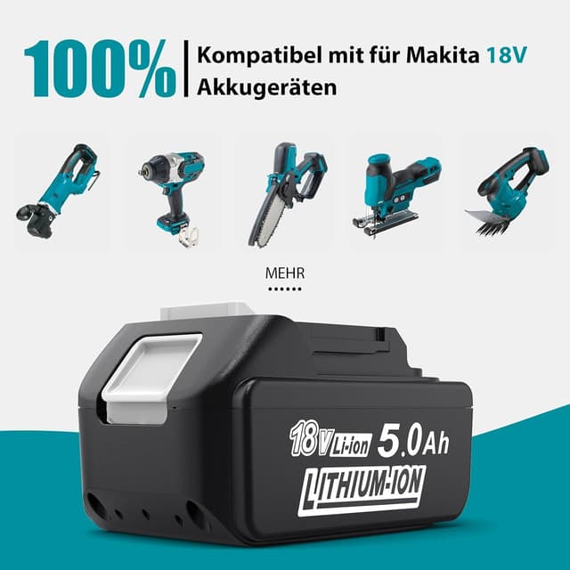 Thumbnail 1 de MoeuGreenBattX 18V Ersatzakku 2x 5,0Ah