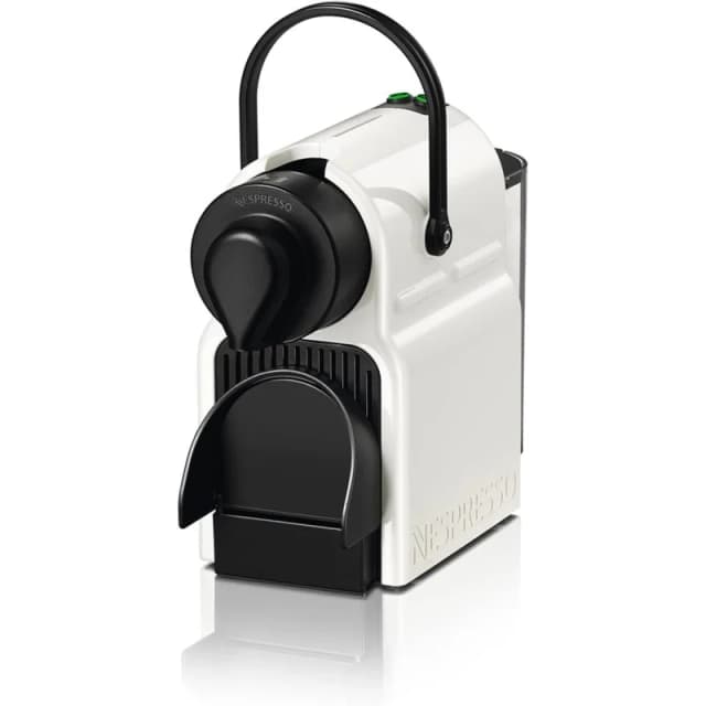 Detalle de Nespresso Krups Inissia cafetera de cápsulas blanca