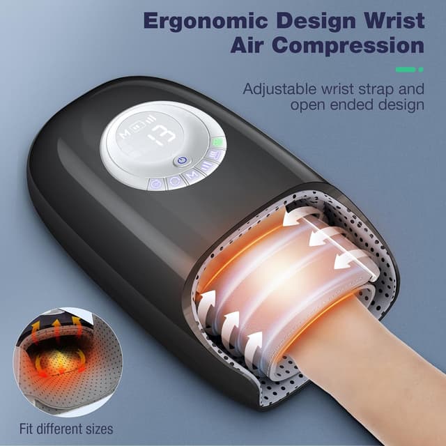 Thumbnail 3 de SKRFORM Hand Massager with Heat, 6 Modes ⚙