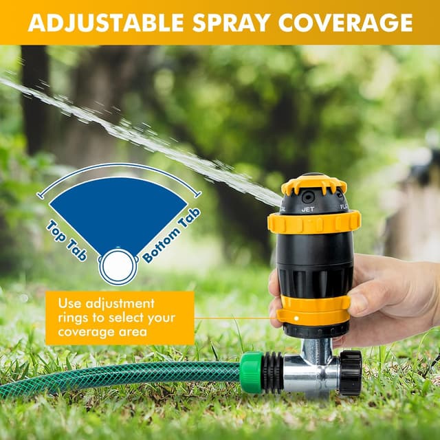 Detalle 1 de Restmo Gear Drive Sprinkler 5-pattern