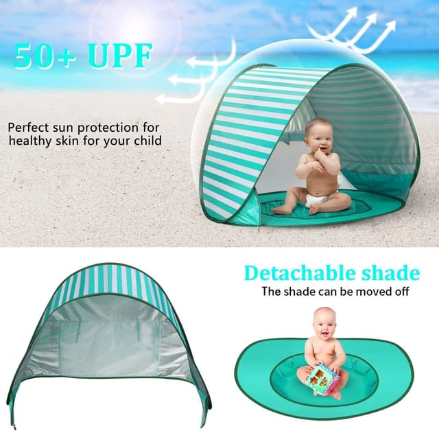 Thumbnail 2 de Pop Up Baby Beach Tent UPF 50+ 41x53in