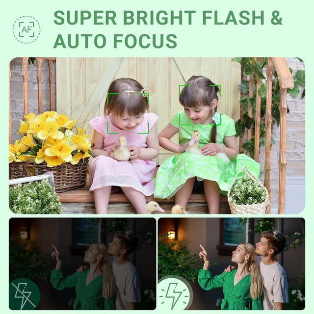 Detalle de ZMOQNG 4K 64MP vlogging camera