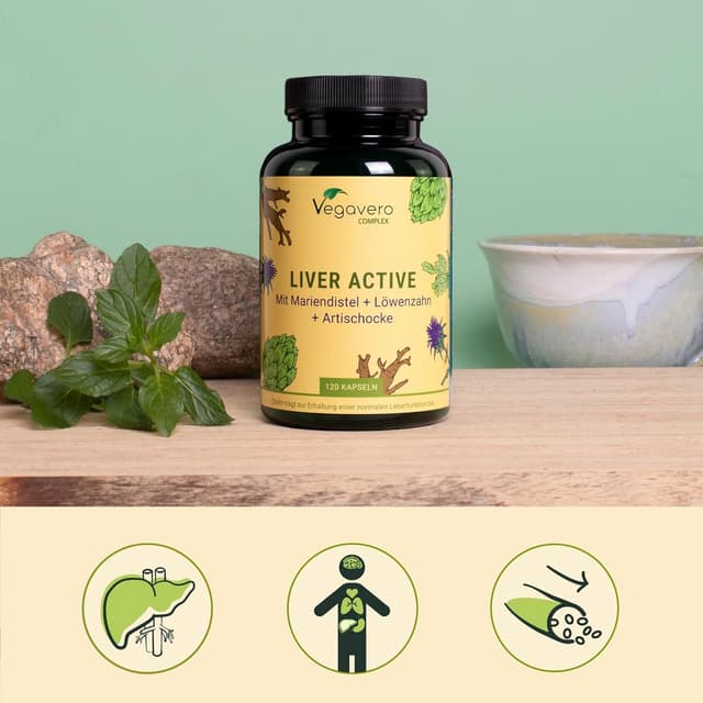 Thumbnail 5 de Vegavero Leber Komplex 120 Kapseln