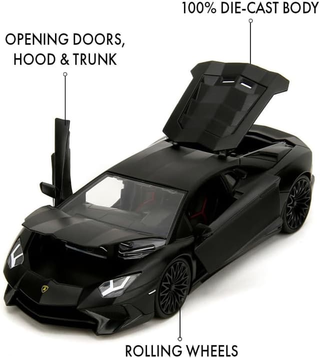 Thumbnail 1 de Jada Toys Lamborghini Aventador Modellauto 19 cm