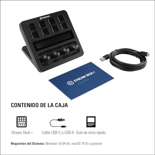 Thumbnail 9 de Elgato Stream Deck + controlador de directo con mezclador 🎛