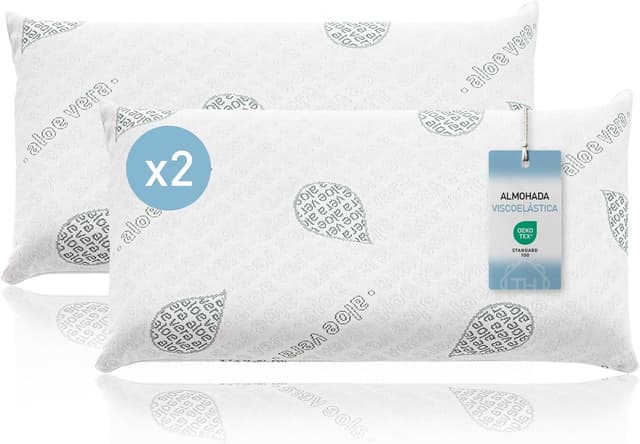 Detalle de Textilhome Almohada Viscoelástica 75 cm