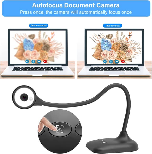 Thumbnail 2 de Kitchbai Visualiser USB document camera for teaching