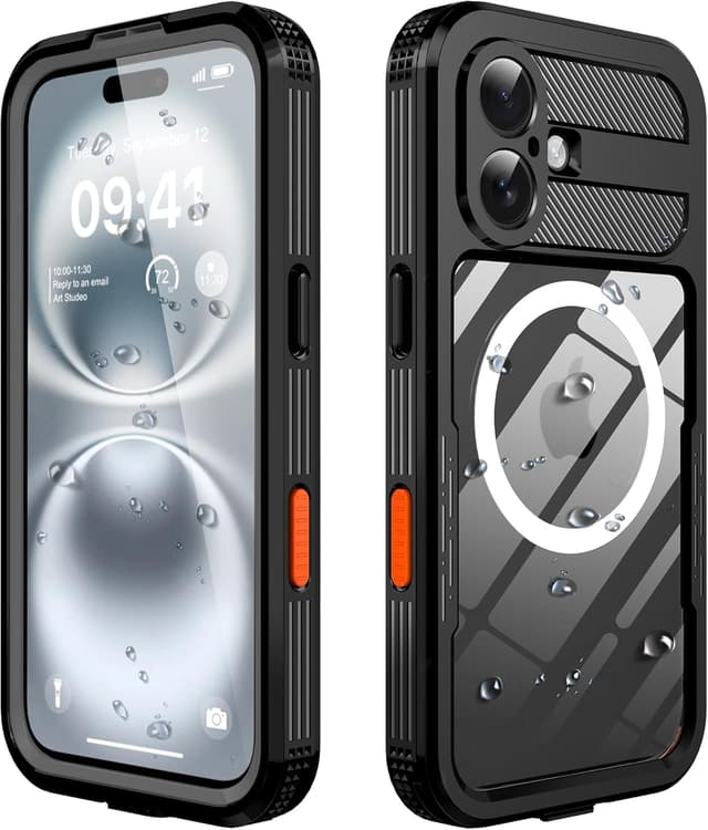 Thumbnail 6 de Ezanmull Magnetic for iPhone 17 Waterproof Case (IP68) with Built-in Lens & Screen Protector