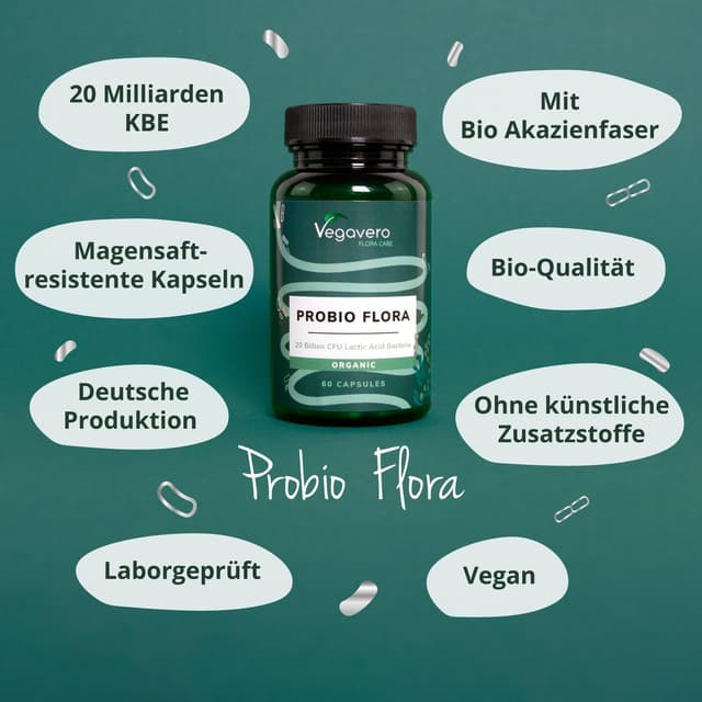 Thumbnail 5 de Vegavero Kulturen Komplex Probiotikum 60 Kapseln