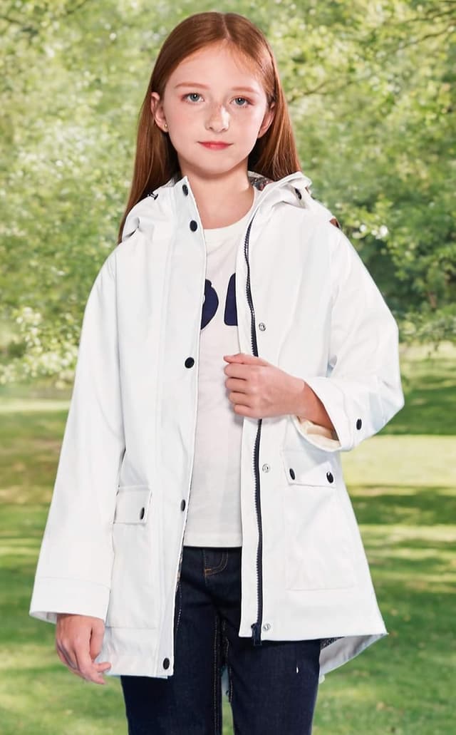 Thumbnail 6 de SOLOCOTE – Veste de pluie pour enfants avec capuche imperméable et coupe-vent