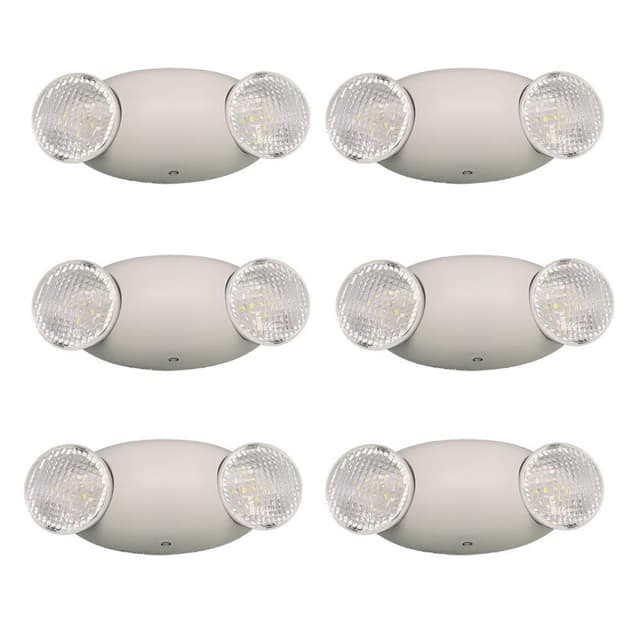 Detalle de Amazon Basics LED Emergency Light 6-Pack