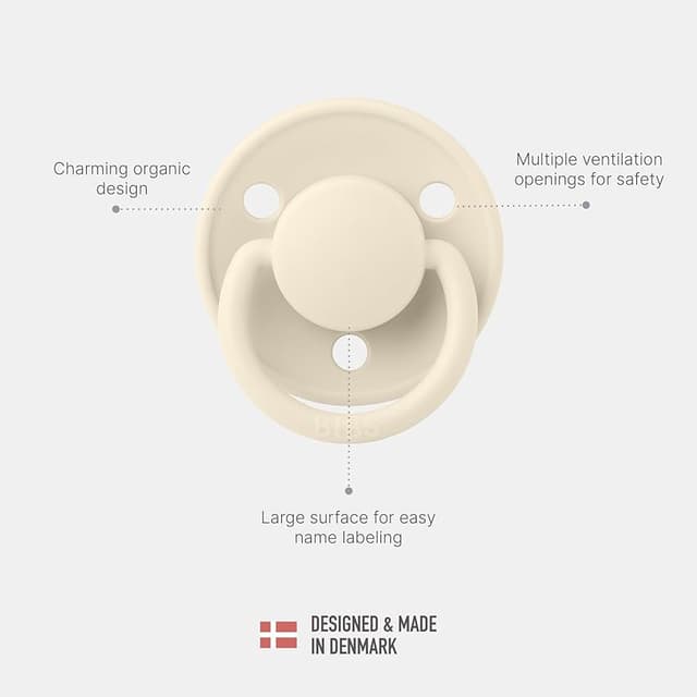 Thumbnail 3 de Tétine BIBS De Lux, lot de 2, caoutchouc naturel ⚙