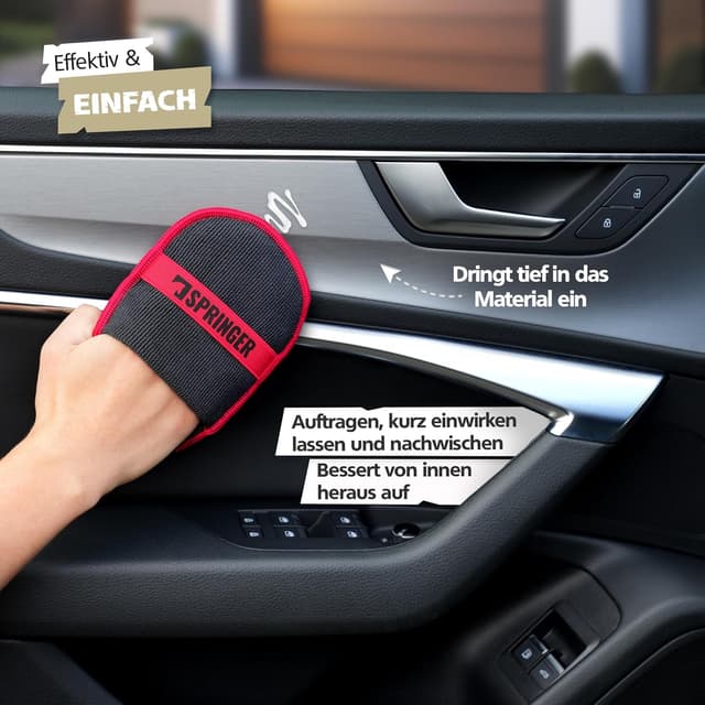 Detalle de SPRINGER RX5700 Kunststoff-Tiefenpflege für Cockpit & Innenraum – 250 ml (Made in Germany)