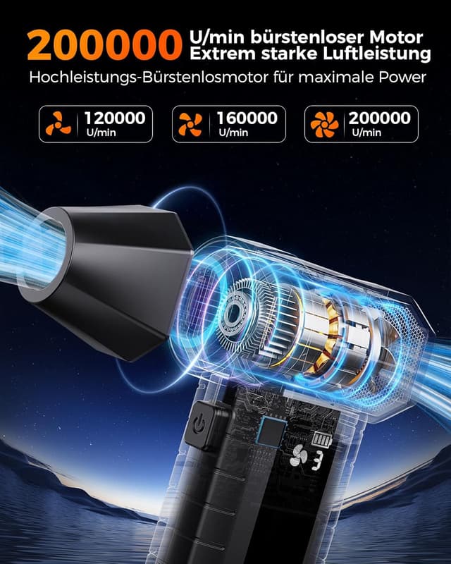 Detalle 2 de Nevoke Druckluftspray Alternative 200.000 U/min