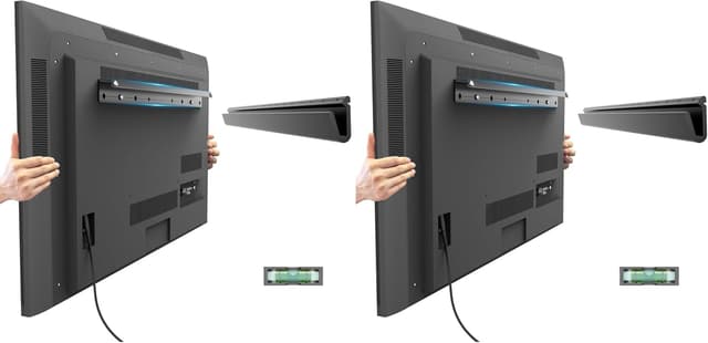 Thumbnail 6 de No Drill Drywall TV Mount 22–55 Inch TVs