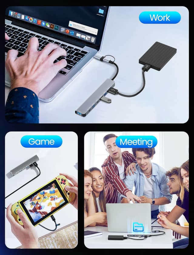 Thumbnail 6 de NEUTYPECHIC Hub Neutypechic 7-en-1 USB-C