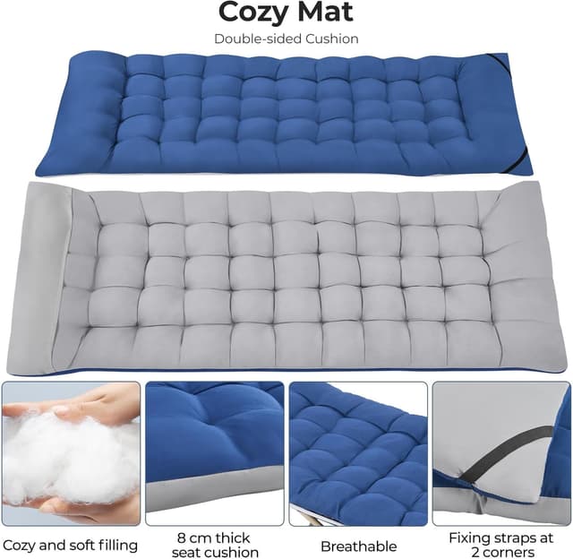 Thumbnail 4 de Yaheetech Cama de Campamento Plegable 150 kg