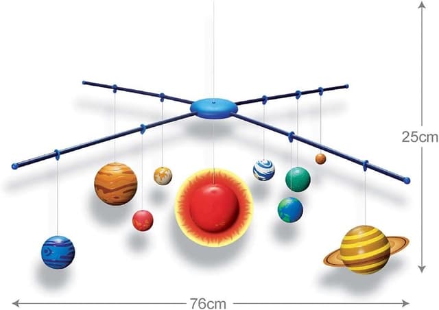 Thumbnail 6 de 4M 665520 Set per realizzare il modellino luminoso del Sistema Solare