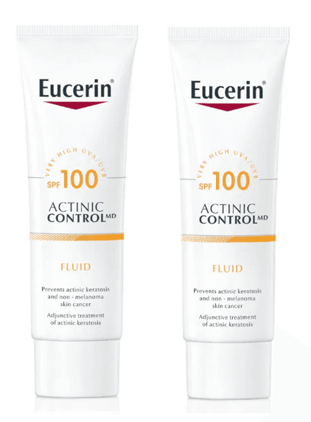 Detalle de Eucerin Actinic Control MD SPF100, pack 2x80 ml