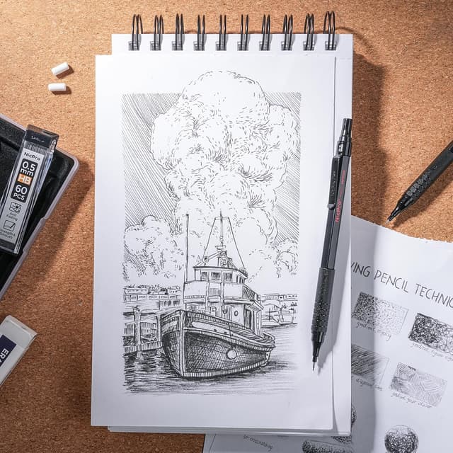 Thumbnail 4 de Nicpro MP1000 6‑pcs mechanical pencil set 0.5/0.7/0.9mm