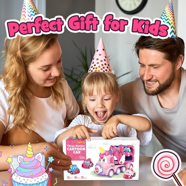 Thumbnail 6 de EUCOCO Camion Unicorno giocattolo 72 cm