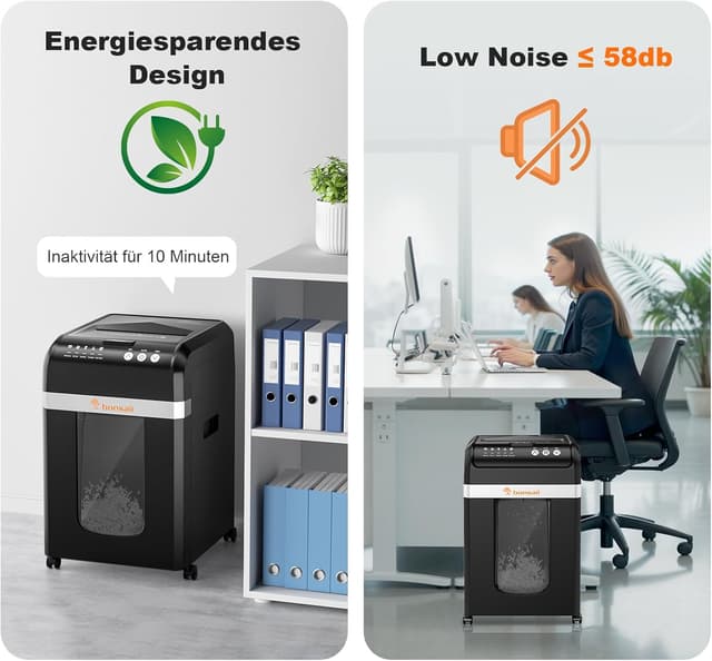 Thumbnail 4 de Bonsaii C283 Aktenvernichter 200 Blatt đź—‘