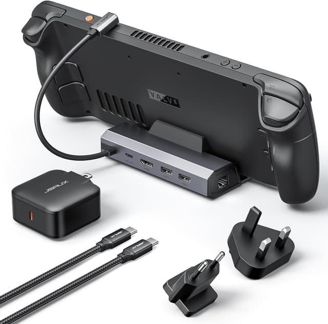 Detalle de JSAUX Docking Station 65W für Steam Deck OLED/ROG Ally X