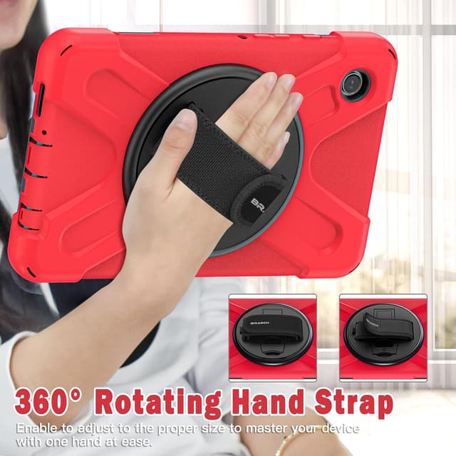 Detalle de BRAECN Galaxy Tab A9, coque 3 couches