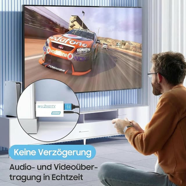 Thumbnail 4 de Zacro Wii HDTV Adapter 1080P Konverter