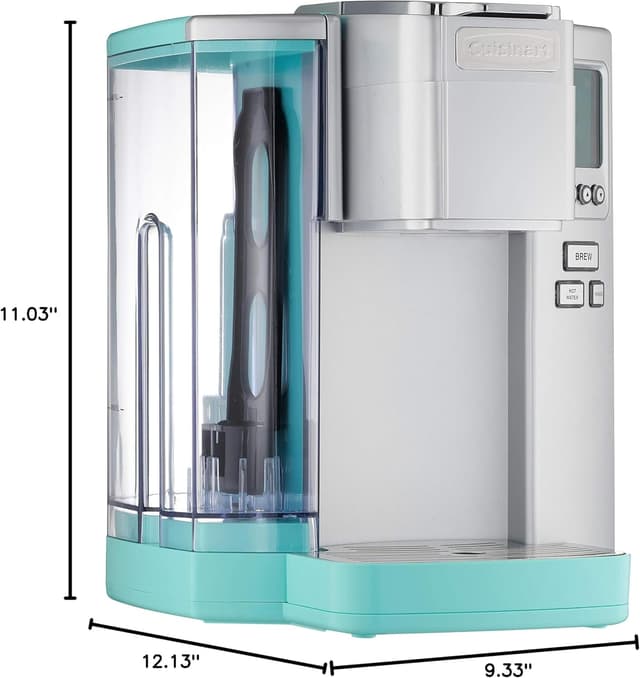 Detalle de Cuisinart Single-Serve Coffee Maker (72-Ounce Reservoir) with Programmable Brewing & Hot Water Dispenser