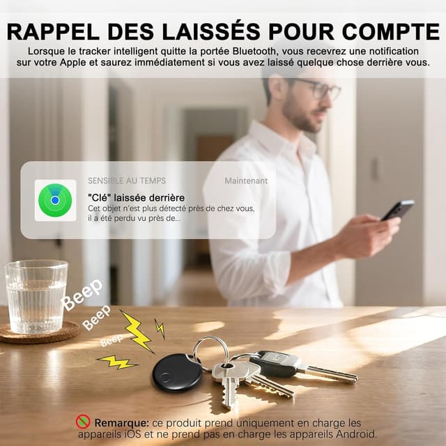 Thumbnail 1 de Smart Air Traceur Tag lot de 4