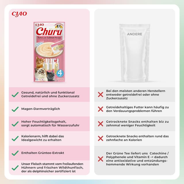 Thumbnail 3 de INABA Churu Puree Katzenleckerlis 56 g