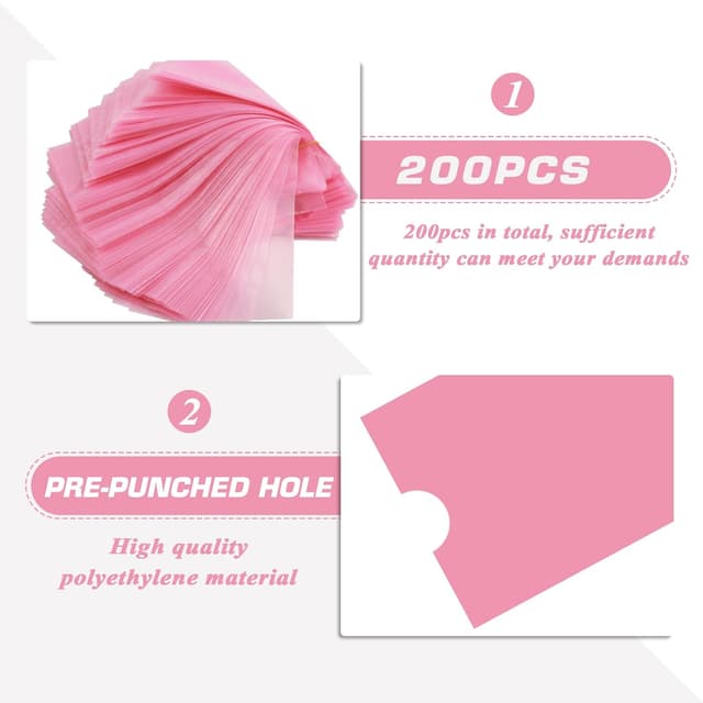 Detalle 2 de Rayyl Tattoo Stift Cover 200 Stück, 6,5x18 cm