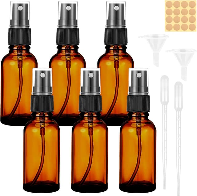 Detalle de Maxmoc 30 ml Braunglas Sprühflasche 6er Set