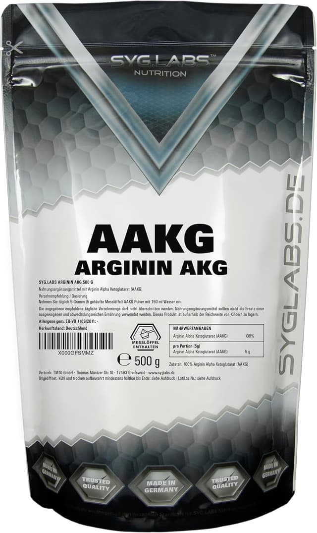 Detalle de AAKG Arginin AKG Pulver 500g đ¶