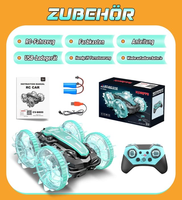 Thumbnail 6 de Korffe Amphibienfahrzeug RC Auto