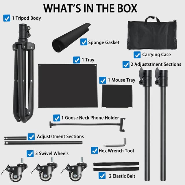 Thumbnail 6 de GlobalCrown Beamer Ständer Höhenverstellbar