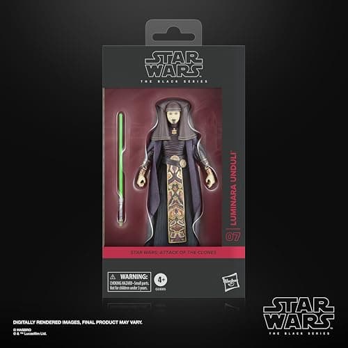 Detalle 2 de Star Wars Luminara Unduli figura 15 cm 🌟