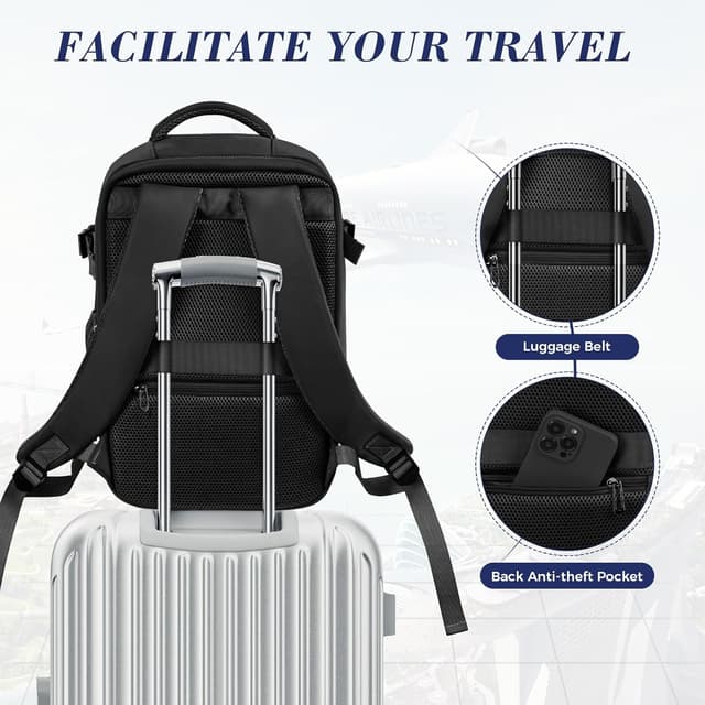 Thumbnail 5 de BAHIWOM Ryanair Kabinentaschen 20 L